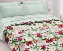 Одеяло-покрывало Servalli Bloom Tropic 260х260 полиэстер в интернет-магазине Posteleon