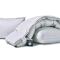Одеяло пуховое с бортом Belpol Saturn Gray 200х220 теплое - фото 1