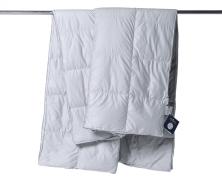 Одеяло пуховое с бортом Belpol Saturn Gray 140х205 теплое - фото 2