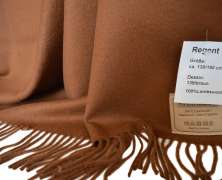 Плед из шерсти ягнёнка Steinbeck Regent Brown коричневый 130х190 - фото 2