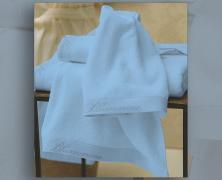 Комплект из 2 полотенец Blumarine Spa Azzurro 40x60 и 60x110 в интернет-магазине Posteleon