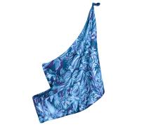 Платок шелковый Petrusse Lena Soie Bleu 90х90 в интернет-магазине Posteleon