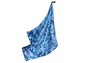 Платок шелковый Petrusse Lena Soie Bleu 90х90 - основновное изображение