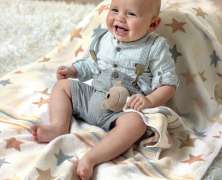 Детское полотенце с капюшоном Feiler Stars & Strips 80х80 махровое - фото 4