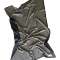 Плед кашемировый Glen Saxon Nappa Black Natur 130x180 с кожаным кантом - фото 1