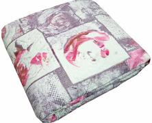 Одеяло-покрывало Servalli Rever Pink 255х255 хлопок/полиэстер - фото 1