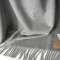 Плед ягнёнок/кашемир Steinbeck Modena 1/h'grau светло-серый 130х190 - фото 2