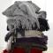 Плед альпака/овечья шерсть Elvang Classic Light Grey 130х200 - фото 4