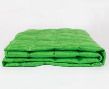 Дорожное одеяло Kauffmann Travel plaid Green tea 140х200 легкое в интернет-магазине Posteleon