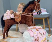 Детская косметичка Feiler Happy Pony M10 шенилл - фото 8