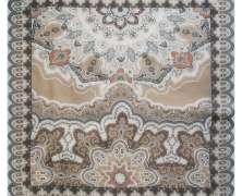 Шейный шёлковый платок Luxury Silk & Wool Modern 65х65 см - фото 4
