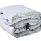 Одеяло пуховое с бортом Belpol Saturn Gray 172х205 теплое - основновное изображение