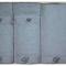 Комплект из 5 полотенец Blumarine Benessere Grigio 40x60, 60x110 и 100х150 - фото 2