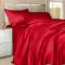 Постельное белье Luxe Dream Красный евро макси 220x240 шёлк - основновное изображение