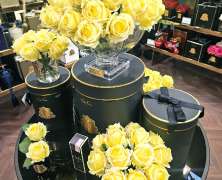 Ароматизированный букет Cote Noire Centerpiece Rose Buds Yellow - фото 5
