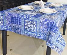 Скатерть Ceramica blu 140x240, Melangio