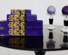 Полотенце шенилловое Feiler Sanssouci Violett 75х150 - фото 6
