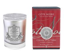 Ароматическая свеча Cote Noite Cognac Et Le Tabac 185 гр. silver в интернет-магазине Posteleon
