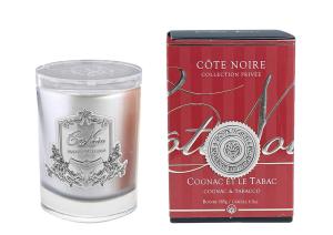 Ароматическая свеча Cote Noite Cognac Et Le Tabac 185 гр. silver - основновное изображение
