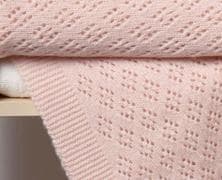 Плед шерстяной Luxberry Imperio 81 75х100 розовый - основновное изображение