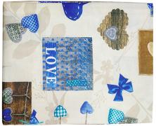 Гобеленовая скатерть Garden Blu 140x180, Eurogal в интернет-магазине Posteleon