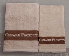 Банное полотенце Cesare Paciotti Downtown Jacquard Tortora 100x150 - основновное изображение