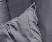Постельное бельё Luxberry Daily Bedding стальной 1.5-спальное 150x210 сатин - фото 5