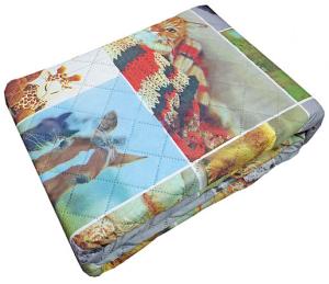 Одеяло-покрывало Servalli Digitale Animali 250х250 полиэстер - основновное изображение