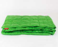Дорожное одеяло Kauffmann Travel plaid Green tea 140х200 легкое - фото 1