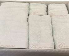 Комплект из 5 полотенец Blumarine Spa Panna 40x60, 60x110 и 100х150 - фото 2
