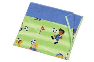 Детское полотенце Feiler Soccer 75х125 шенилл - основновное изображение
