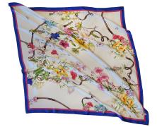 Шёлковый платок Luxury Silk & Wool Spring Flowers 95х95 в интернет-магазине Posteleon