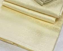 Постельное белье Palombella Everest Yellow семейное 2/150х200 сатин жаккард - фото 8
