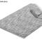 Полотенце для ног/коврик Hamam Marble 60х95 хлопок - фото 1