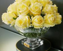 Ароматизированный букет Cote Noire Centerpiece Rose Buds Yellow - фото 3