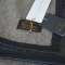 Плед кашемировый Glen Saxon Nappa Black Natur 130x180 с кожаным кантом - фото 2
