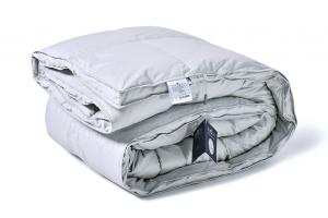 Одеяло пуховое с бортом Belpol Saturn Gray 140х205 теплое - основновное изображение