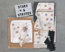 Детская салфетка Feiler Stars & Strips 25х25 шенилл - фото 8