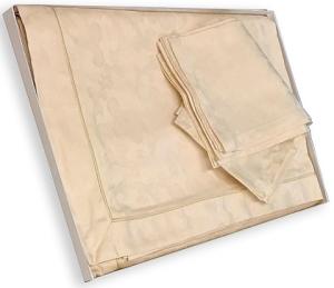 Скатерть Irida Beige 150x180 хлопок + салфетки, Confestyl - основновное изображение