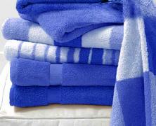 Банное полотенце Emanuela Galizzi Boston Jeans blue 90x195 - фото 3