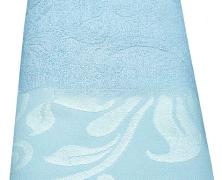 Банное полотенце Onda Blu Marcella Blu 100x150 - фото 1