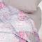 Одеяло-покрывало Servalli Lace Rose Rosso 255х255 хлопок/полиэстер - фото 1