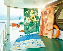 Пляжное полотенце Leitner Leinen Santorin 140х190 махровое - фото 2