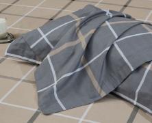 Постельное белье с одеялом Asabella 2172-OMP евро 200x220 печатный сатин - фото 2