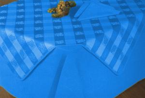 Скатерть Giulia Blu 150x210 хлопок + 8 салфеток, Confestyl - основновное изображение