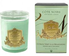 Ароматическая свеча Cote Noite Citron Vert 450 гр. jade - основновное изображение