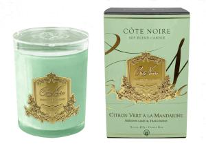 Ароматическая свеча Cote Noite Citron Vert 450 гр. jade - основновное изображение