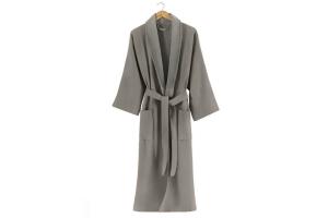 Халат махровый унисекс Hamam Dressing Gown двухсторонний - основновное изображение