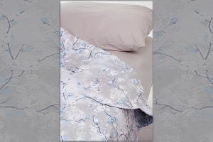 Одеяло-покрывало Servalli Sanremo Blu 255х255 хлопок/полиэстер - основновное изображение