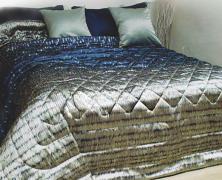 Одеяло-покрывало Servalli Lerice Oro e blu 260х270 хлопок/шелк в интернет-магазине Posteleon